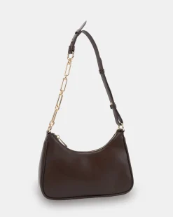 ABIE ESPRESSO SHOULDER BAG