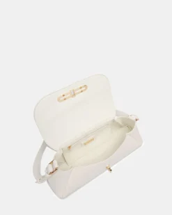 ABNER WHITE SHOULDER BAG