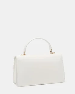 ACHILLES WHITE TOP HANDLE BAG