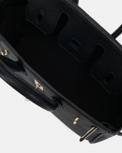 ADORA BLACK TOP HANDLE BAG