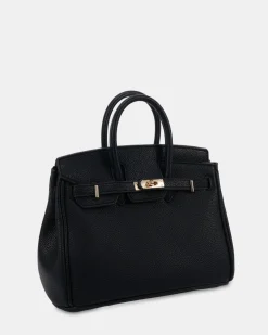 ADORA BLACK TOP HANDLE BAG