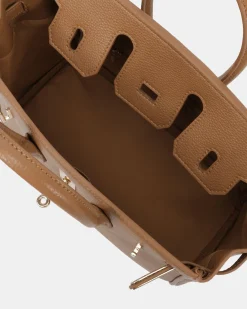 ADORA TAN TOP HANDLE BAG