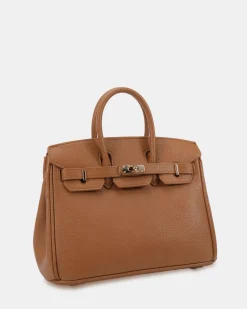 ADORA TAN TOP HANDLE BAG