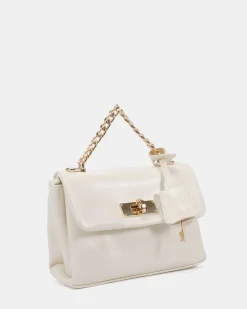 AFFINA WHITE TOP HANDLE BAG