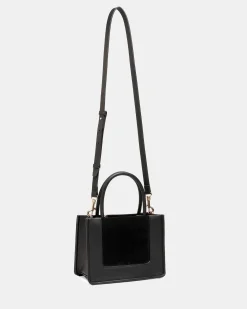AFTON BLACK TOP HANDLE BAG