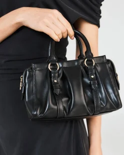 AIMES BLACK TOP HANDLE BAG