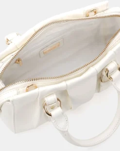 AIMES WHITE TOP HANDLE BAG