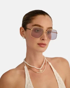 AIRE ALTAIR SUNGLASSES GOLD/SAND