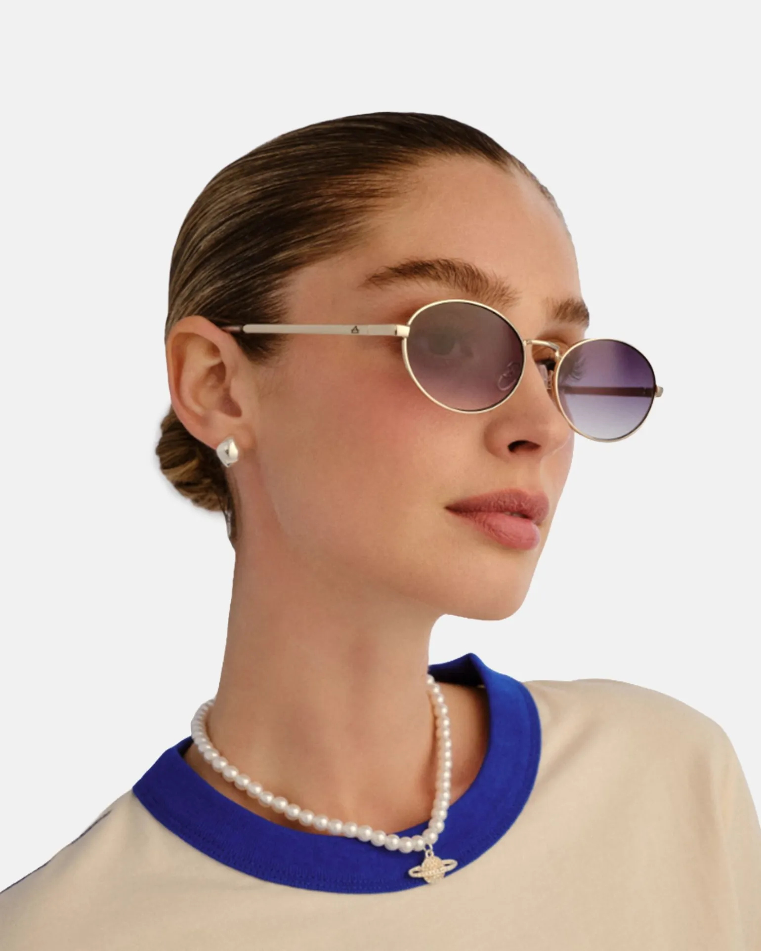 AIRE EPHERMERIS SUNGLASSES GOLD/COOL SMOKE