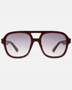 AIRE WHIRLPOOL SUNGLASSES BURGUNDY