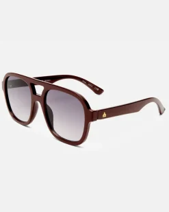 AIRE WHIRLPOOL SUNGLASSES BURGUNDY