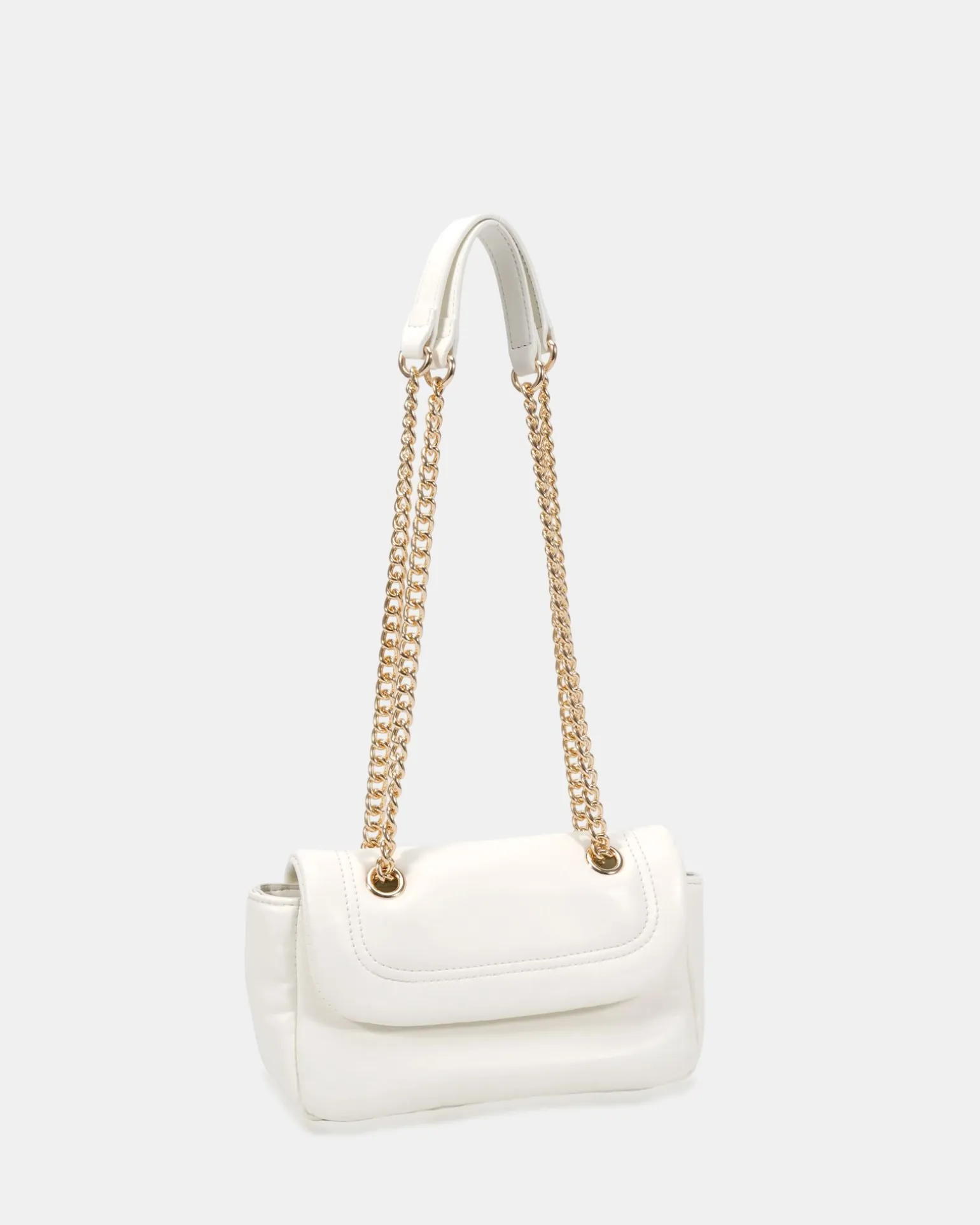 AKIRO WHITE SHOULDER BAG