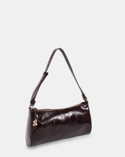 ALCOTT BURGUNDY SHOULDER BAG