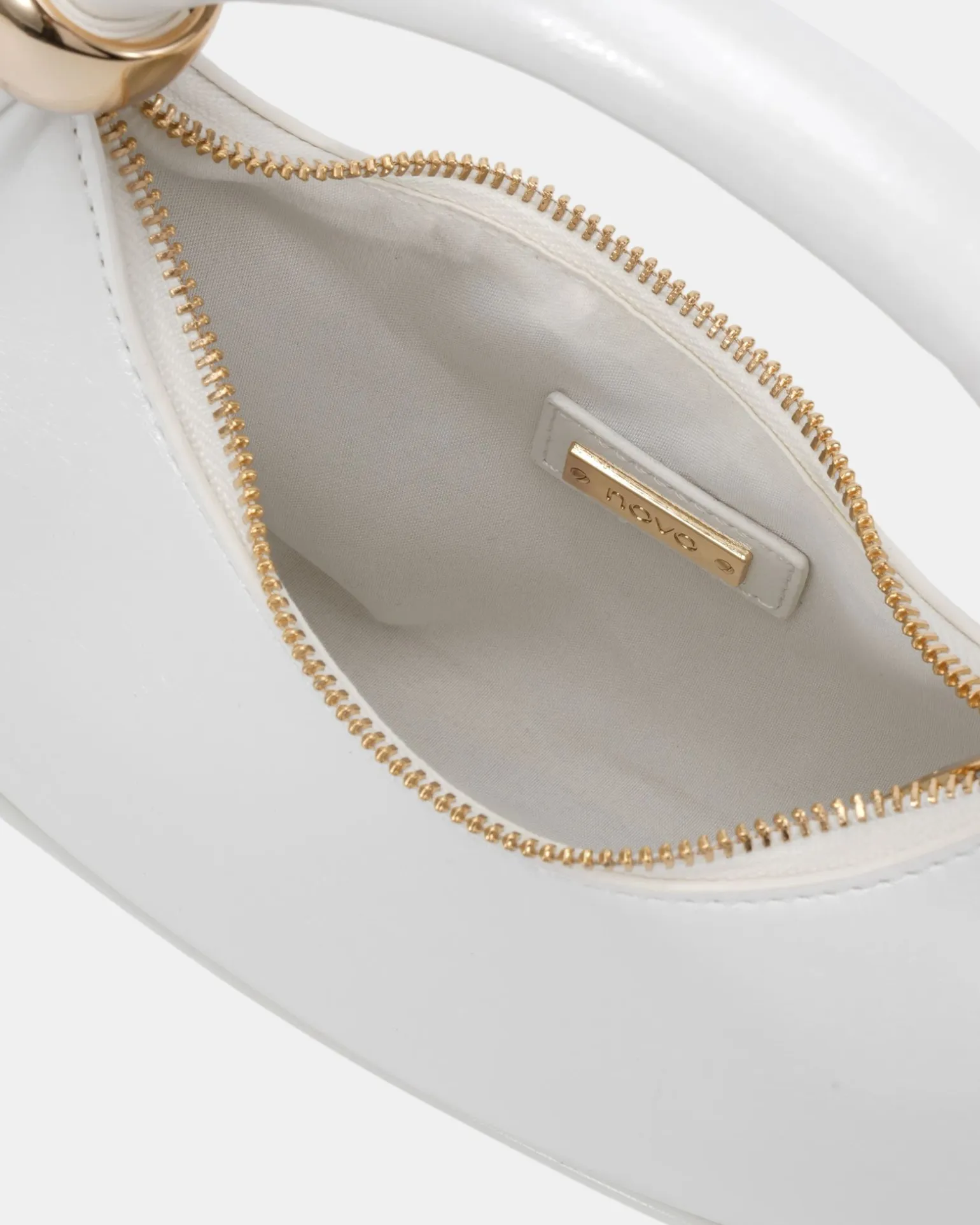 ALLEGRO WHITE TOP HANDLE BAG