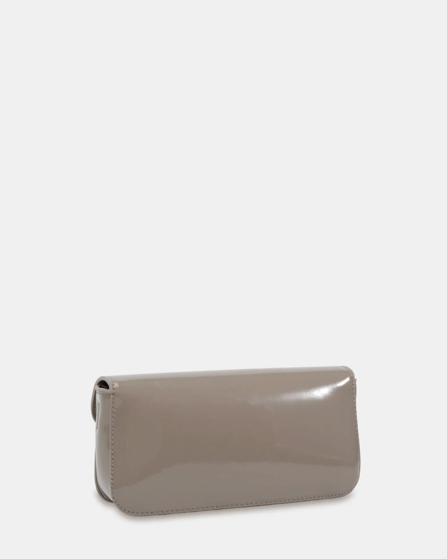 ALORA DOVE PATENT SHOULDER BAG