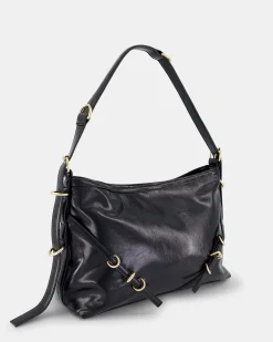 ALVINA BLACK SHOULDER BAG