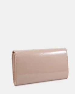 ALYSSE NUDE PATENT Clutch