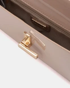 ALYSSE NUDE PATENT Clutch
