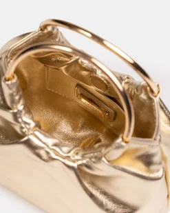 AMORI GOLD TOP HANDLE BAG