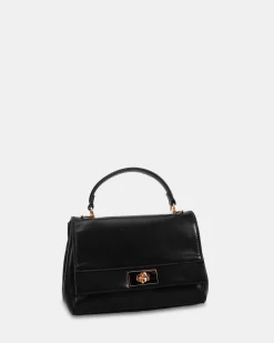 ANDI BLACK TOP HANDLE BAG