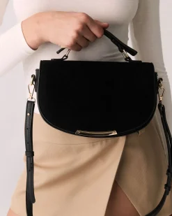 ANGELINA Black Suede