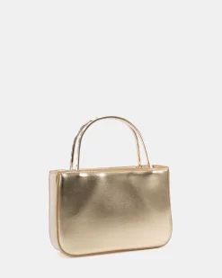 ANISTON GOLD TOP HANDLE BAG