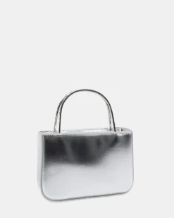 ANISTON SILVER TOP HANDLE BAG