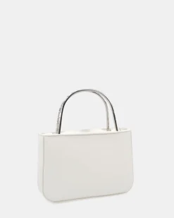 ANISTON WHITE TOP HANDLE BAG