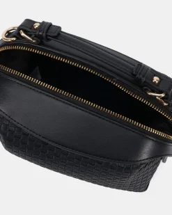 ANNETTE BLACK TOP HANDLE BAG