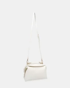 ANNETTE WHITE TOP HANDLE BAG