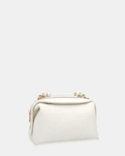 ANNETTE WHITE TOP HANDLE BAG