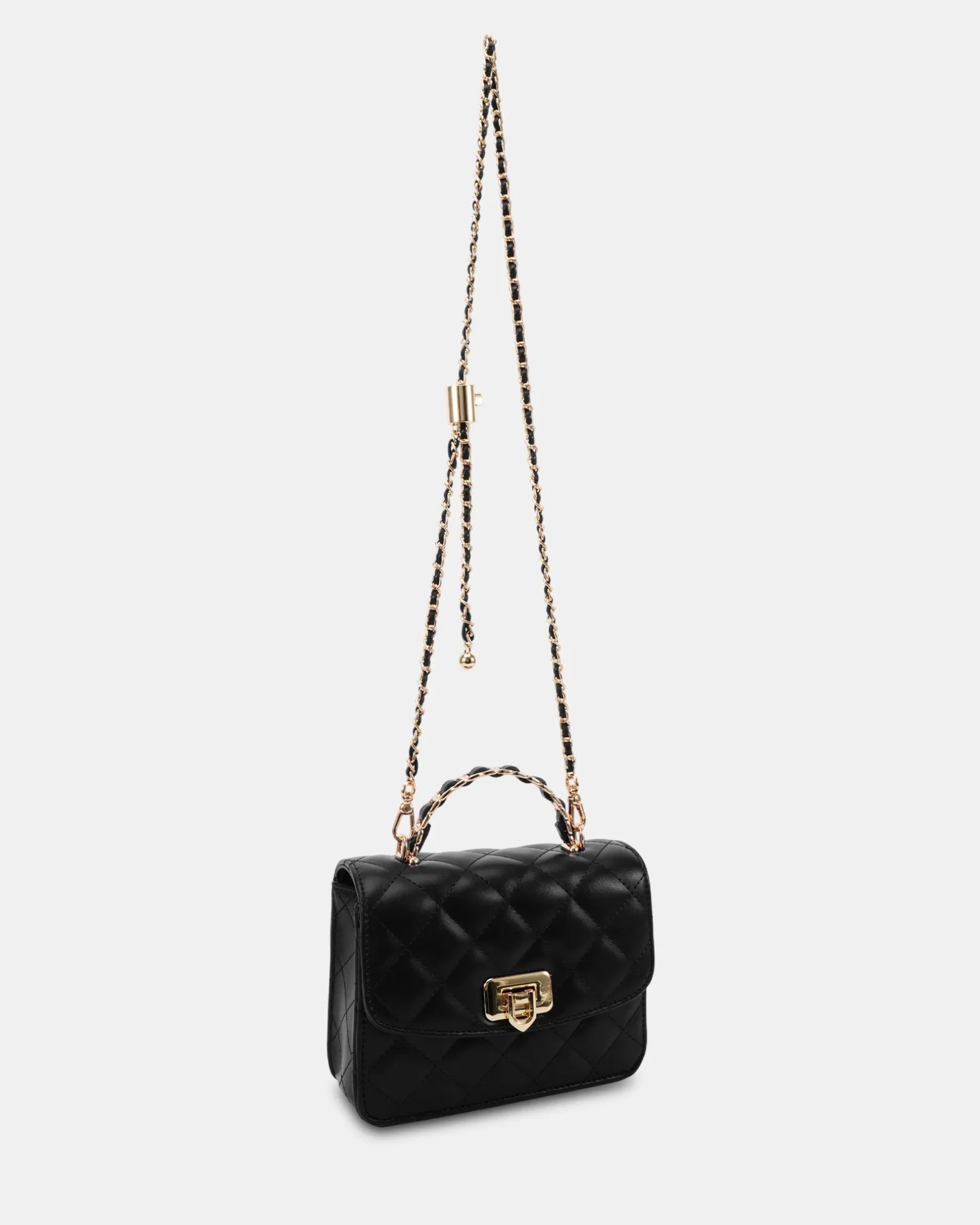 ANTOINE BLACK SHOULDER BAG