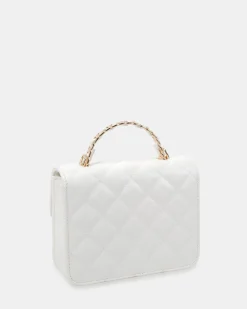 ANTOINE WHITE SHOULDER BAG