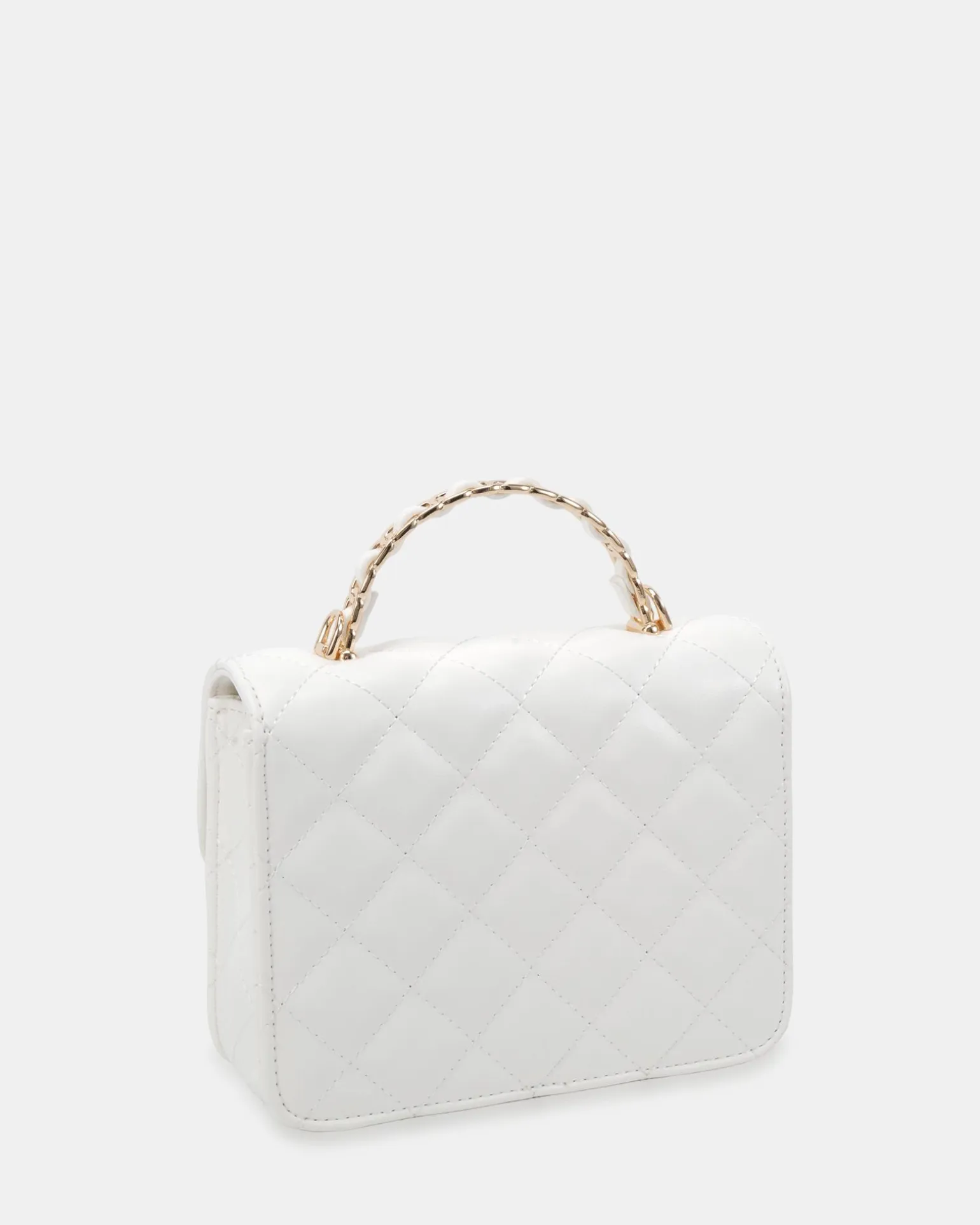 ANTOINE WHITE SHOULDER BAG