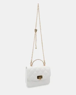 ANTOINE WHITE SHOULDER BAG