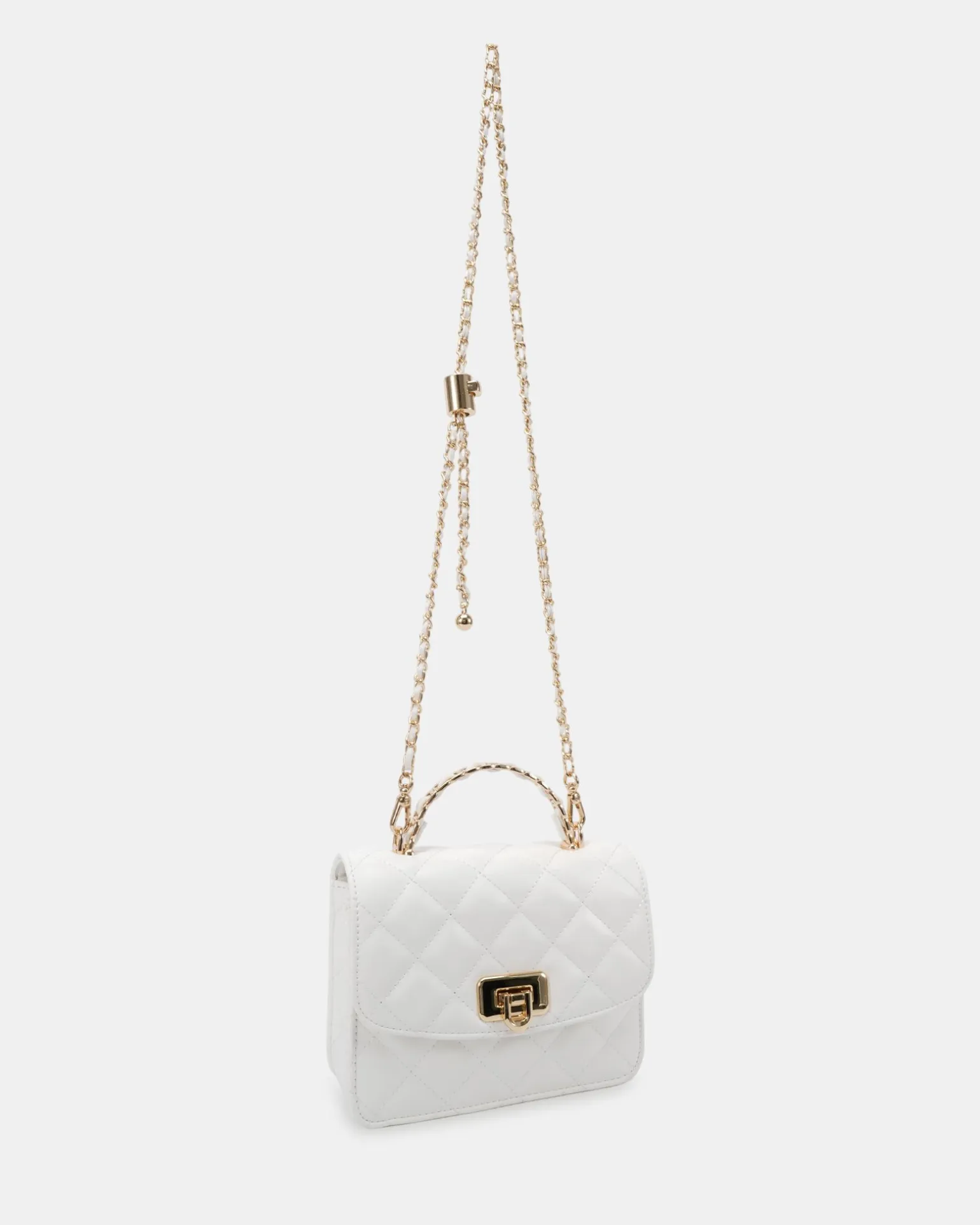ANTOINE WHITE SHOULDER BAG