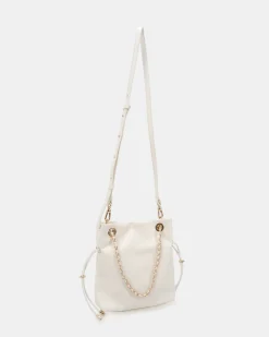 ANTONIO WHITE SHOULDER BAG