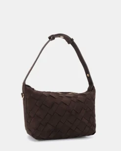 APO ESPRESSO SUEDE SHOULDER BAG