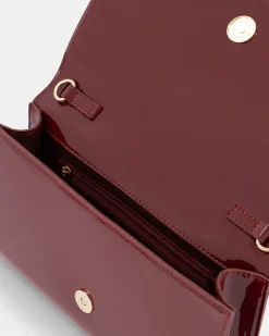 ARCADIA DEEP RED PATENT Clutch