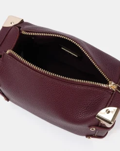 ARMIE Plum Pebble SHOULDER BAG
