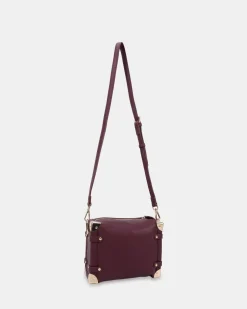 ARMIE Plum Pebble SHOULDER BAG