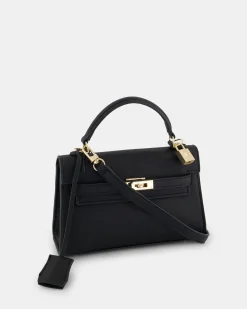 ARYTON BLACK TOP HANDLE BAG
