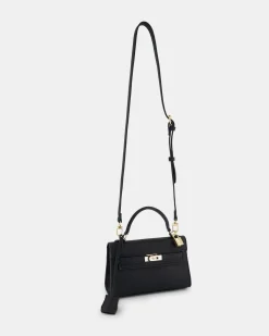 ARYTON BLACK TOP HANDLE BAG
