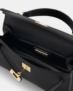 ARYTON BLACK TOP HANDLE BAG