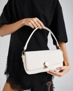 ASHLEIGH WHITE SHOULDER BAG