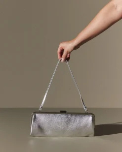 ATROPIC SILVER SHOULDER BAG