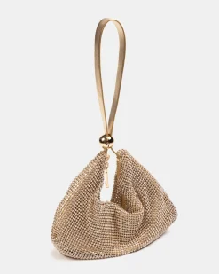 AURALIAS GOLD TOP HANDLE BAG