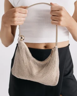 AURALIAS GOLD TOP HANDLE BAG