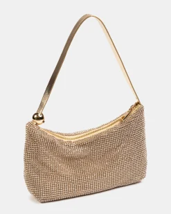 AURALIAS GOLD TOP HANDLE BAG
