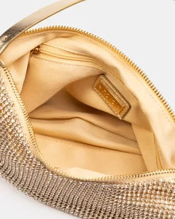 AURALIAS GOLD TOP HANDLE BAG